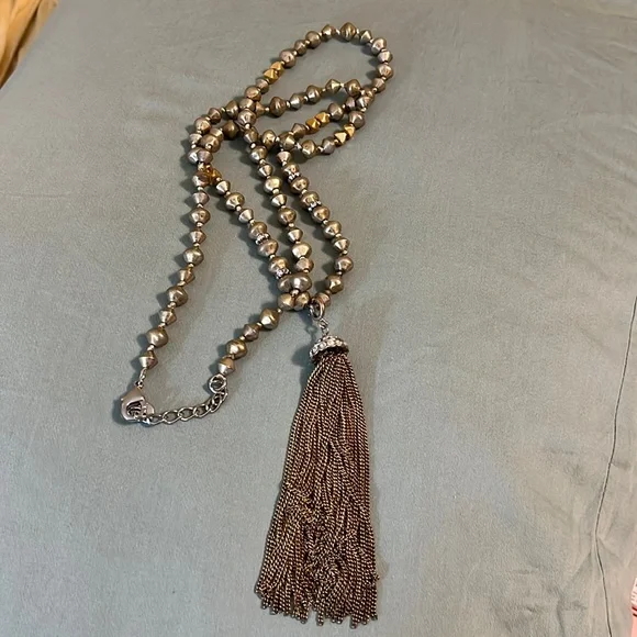 Stella & Dot Milana Tassel pendant - Picture 1 of 14